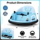 preview thumbnail 35 of 41, Costway 12V Electric Spin Car Toy Ride on Bumper Car for Toddlers with - See Details