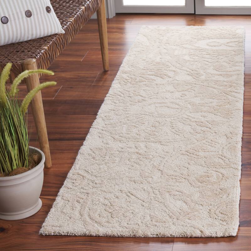 SAFAVIEH Handmade Abstract Calliope Contemporary Wool Rug