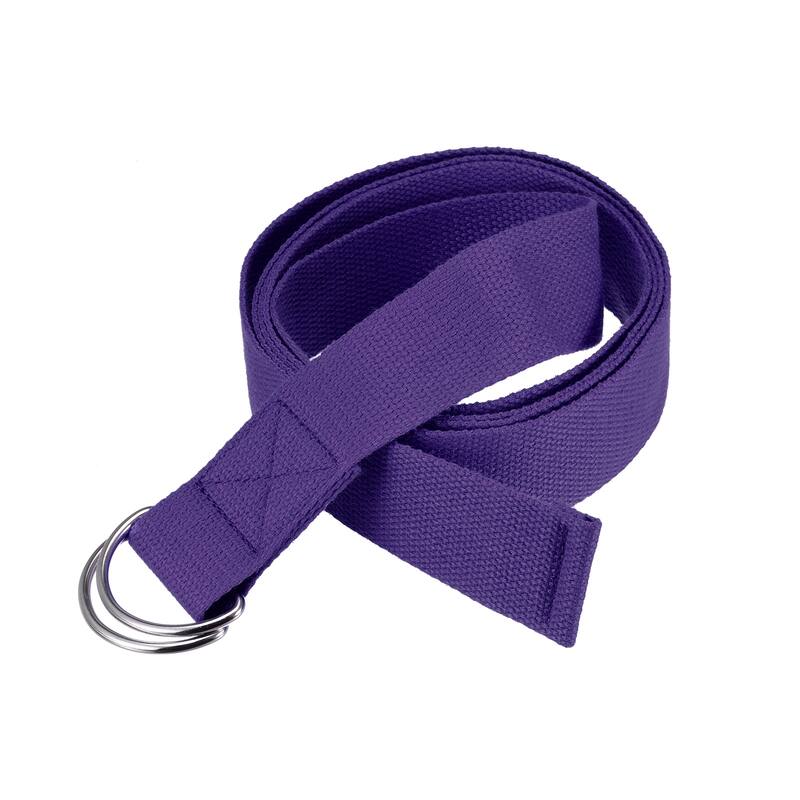 Yoga Strap-6FT Stretch Band with D-Ring for Yoga Pilates Stretch Workout
