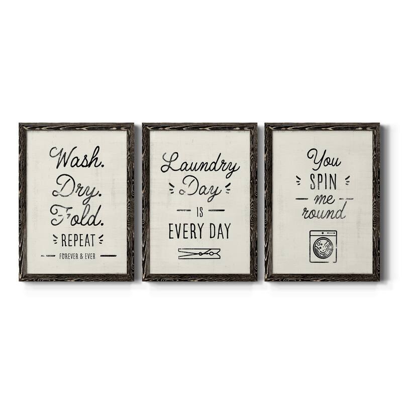 Laundry Room I-Premium Framed Canvas - Ready to Hang - Multi-Color