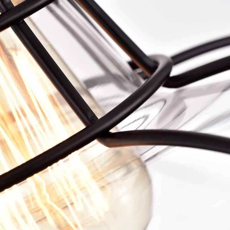 1-light Oil Rubbed Bronze Hanging Pendant