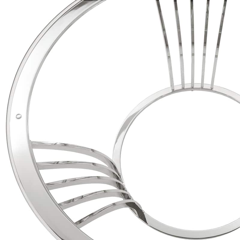 Cottbus Chrome Finish Coffee Table with Glass Top by iNSPIRE Q Bold