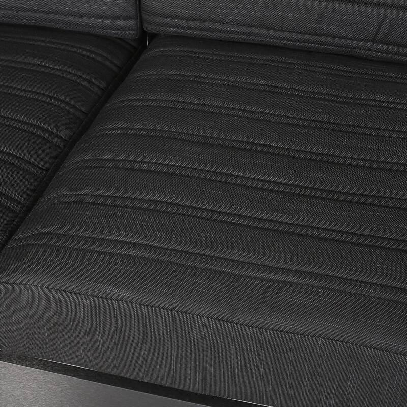 Giovanna Cushioned 4-piece Patio Chat Set by Christopher Knight Home