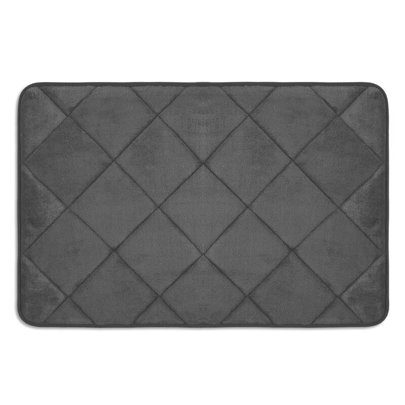 Home Dynamix Capri Haven Machine Washable Memory Foam Bath Mat