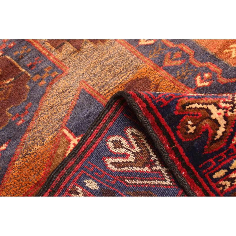 ECARPETGALLERY Hand-knotted Teimani Dark Navy Wool Rug - 3'0 x 4'8