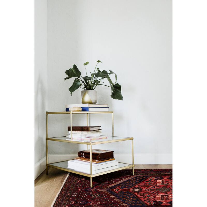 ECARPETGALLERY Hand-knotted Andelz Red Wool Rug - 3'5 x 6'6