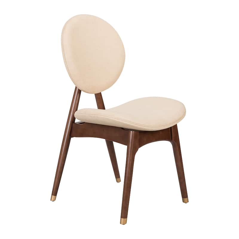 Christopher Knight Home - Nomi Modern Upholstered Indoor Dining Chair with Curved Back Support