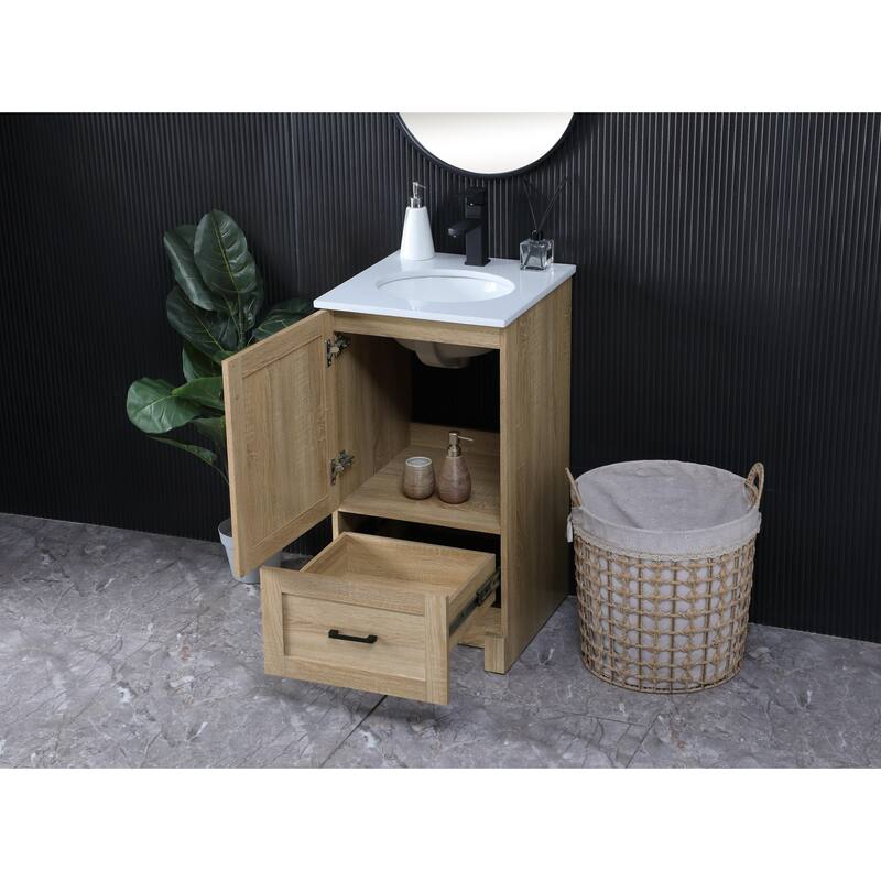 Fresco 18 - 30 Inch Single Bathroom Vanity