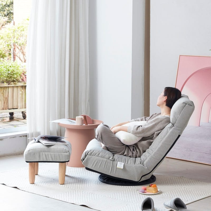 Single sofa reclining chair Japanese chair lazy sofa