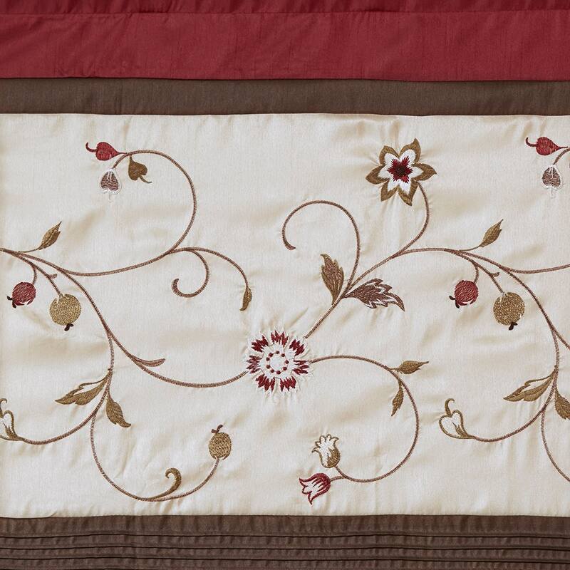 Embroidered Curtain Panel(Only 1 Pc Panel)