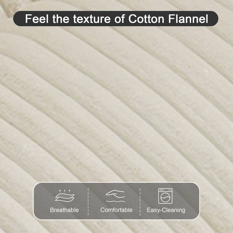 Fauxfur Ottoman Bench