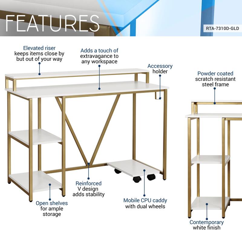 Versatile Industrial Writing Desk with Advanced Features for Enhanced Productivity