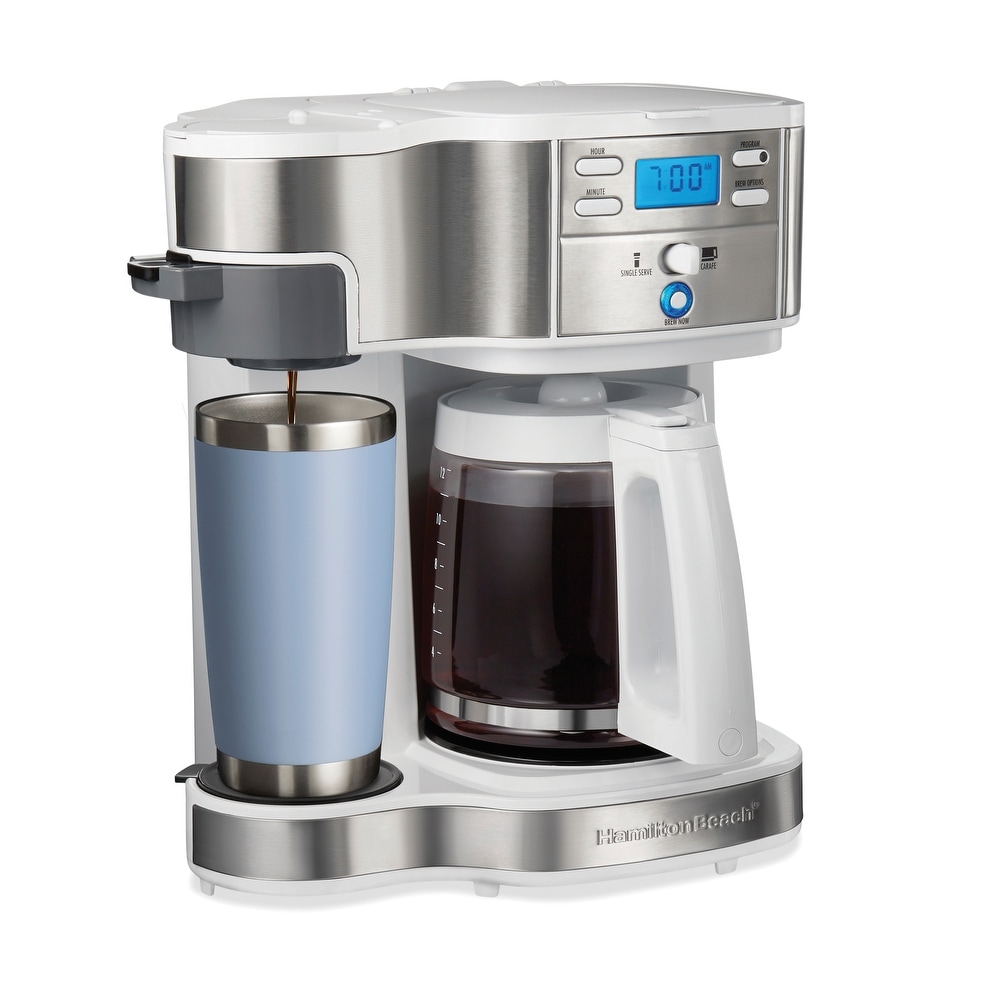 NEW Bonsen Kitchen 2 in 1 Compact Single Serve Coffee Maker For Pods Or  Ground