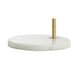 preview thumbnail 18 of 21, JONATHAN Y Haines 60" Minimalist Edison Metal/Marble Floor Lamp, Gold