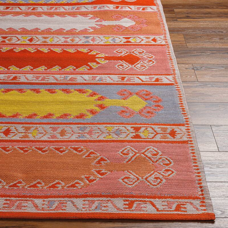 Livabliss Handmade Sajal Outdoor Recycled PET Area Rug