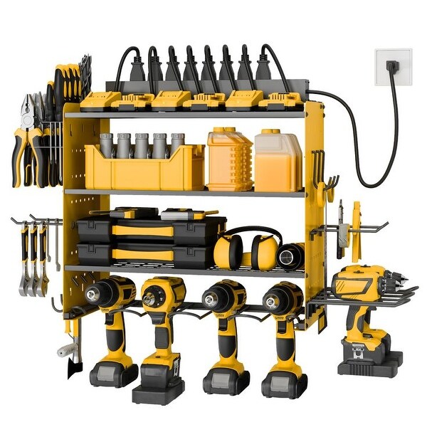 Sttoraboks Modular Power Tool Organizer, Wall Mount Garage 4 Drill