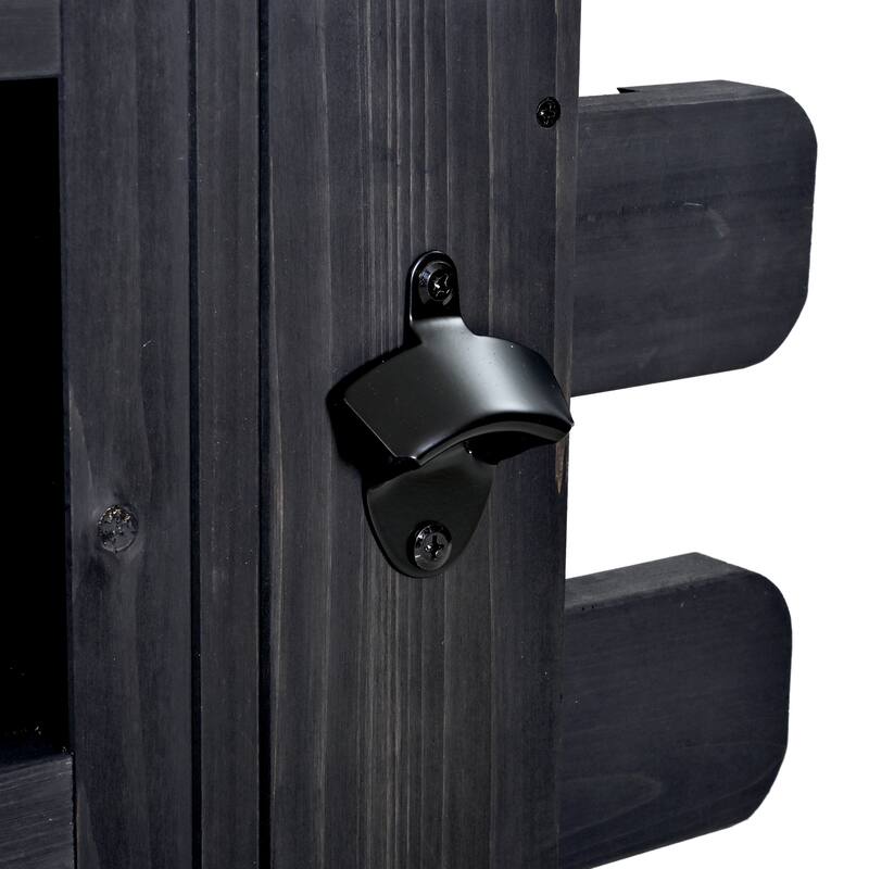 Extendable 41.9" Outdoor Kitchen Island with Stainless Steel Top and Side Spice Rack, Kitchen Cart with Drawers, Storage Cabinet