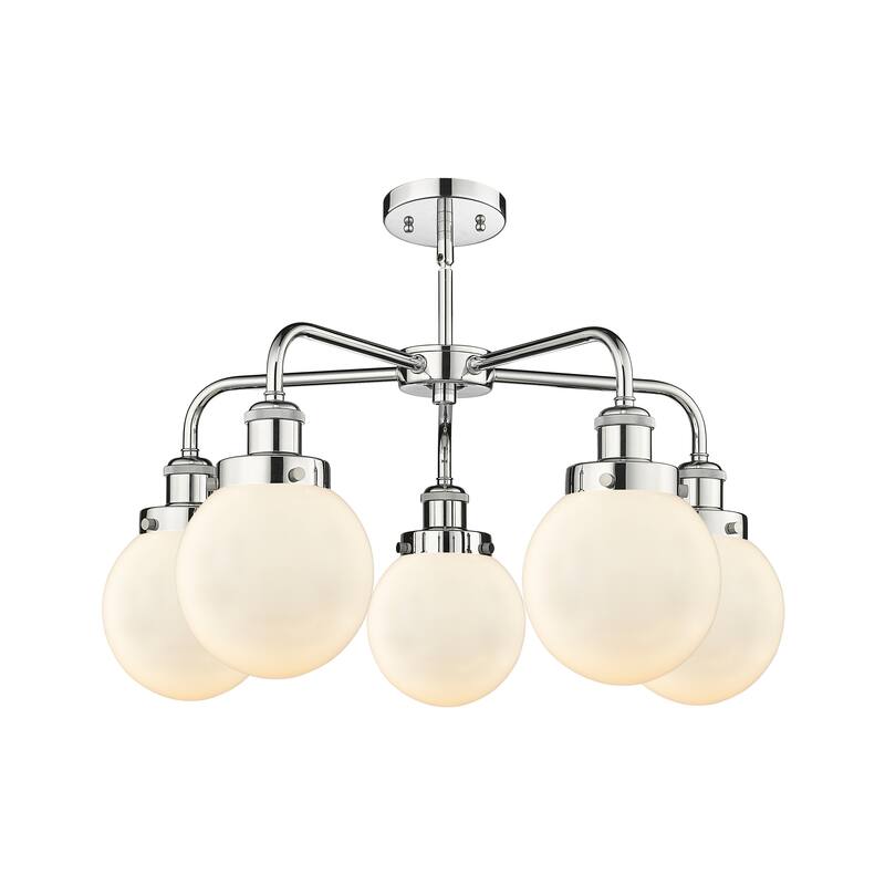 Innovations Lighting Beacon - 5 Light 24" Stem Hung Chandelier