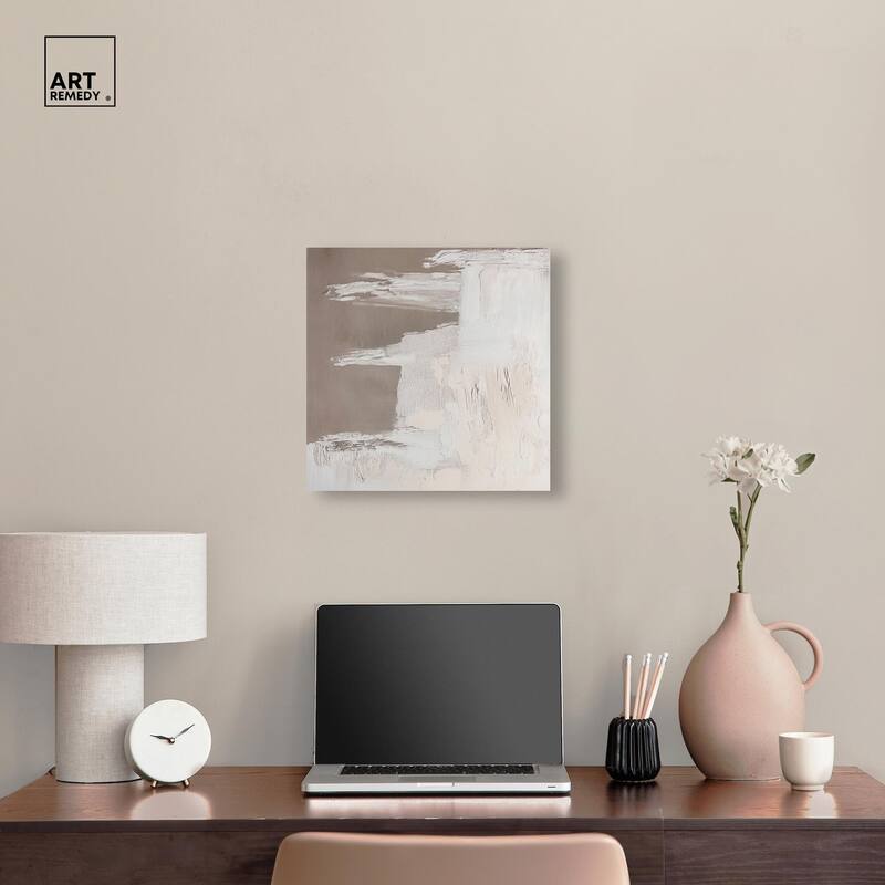 Art of Greige II Canvas by Art Remedy, Gallery Wrapped