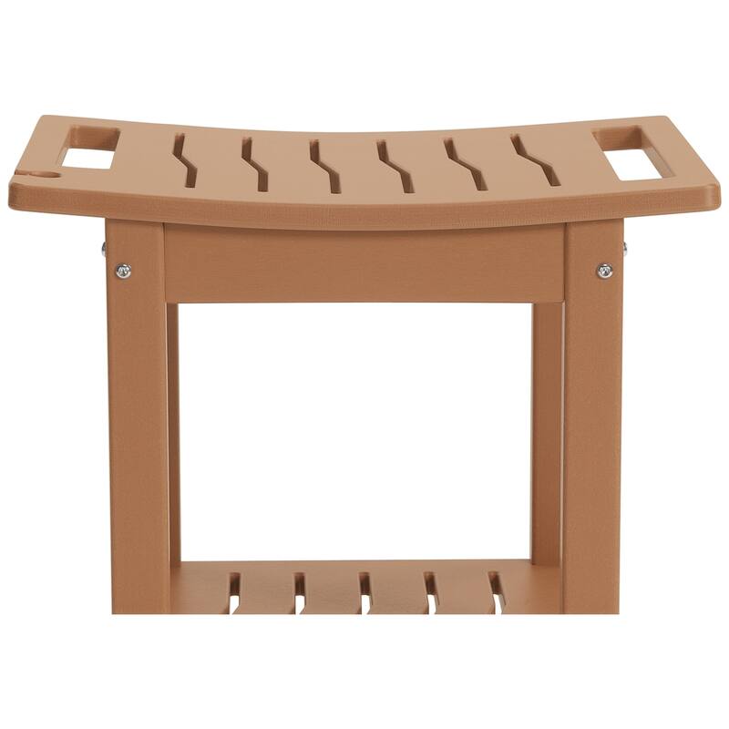 Anapolis Poly Shower Bench