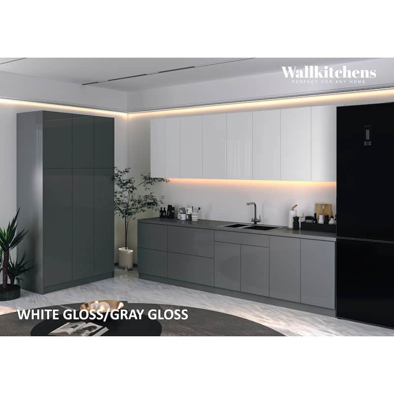 Kitchen Oasis Collection Gray Color Base Size 10Ft Wide - 123x50