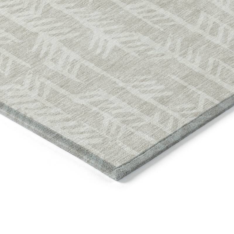 HomeRoots Tribal Transitional Rectangle Outdoor Rug