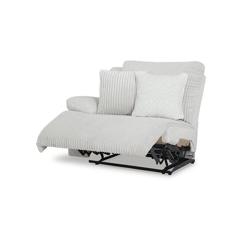 Signature Design by Ashley Top Tier 3-Piece Sofa Chaise Sectional - 130" W x 74" D x 41" H