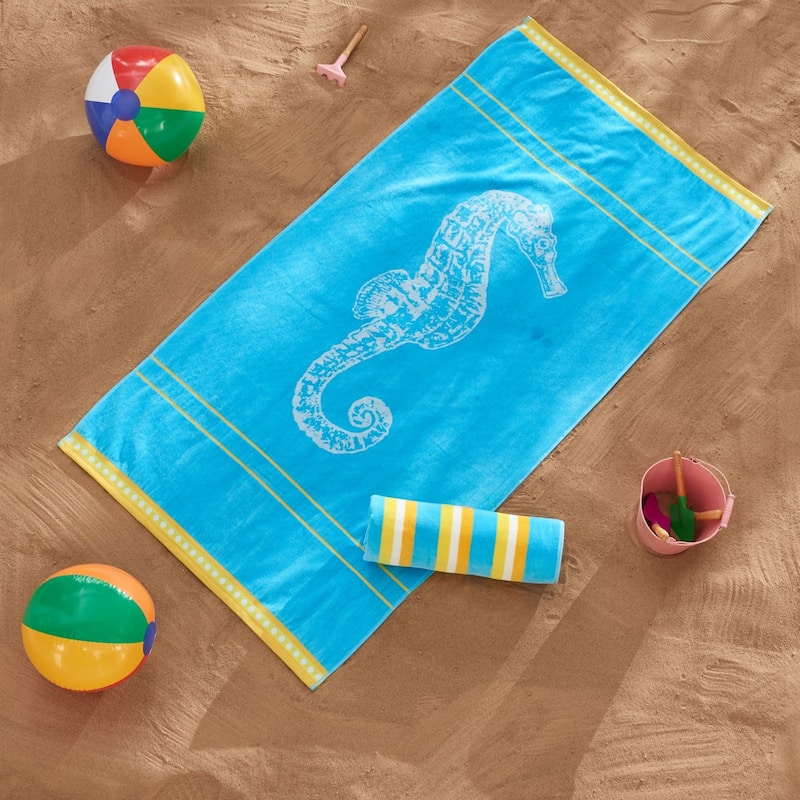 Luxurious Cotton Printed Beach Towel
