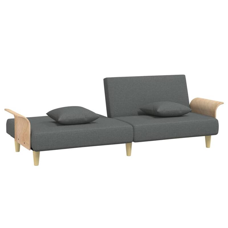 vidaXL Sofa Bed with Armrests Fabric Sofa Recliner Sleeper Sofa Daybed Couch - 88.2" x 35" x 27.6"