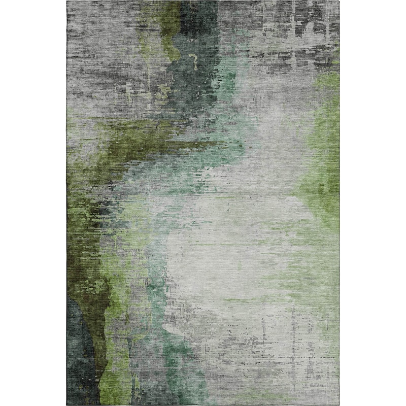 Premium Washable Super Soft Abstract Soid Mayfield Rug