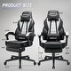 preview thumbnail 27 of 45, BOSSIN Racing Style Gaming Chair,400 lbs Big and Tall gamer chair High Back Computer Chair