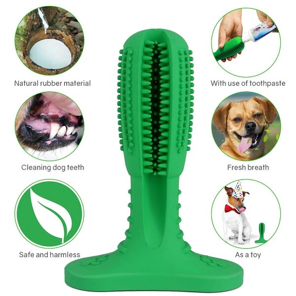 dog rubber toothbrush