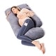 preview thumbnail 1 of 8, Huggable - U Shaped Maternity Body Pillow - No size