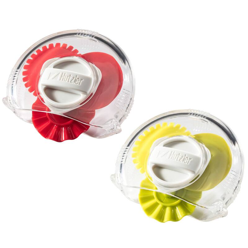 Hutzler Adjustable 3-in-1 Pastry Trimmer - Includes Straight, Fluted & Perforated Cutting Edges