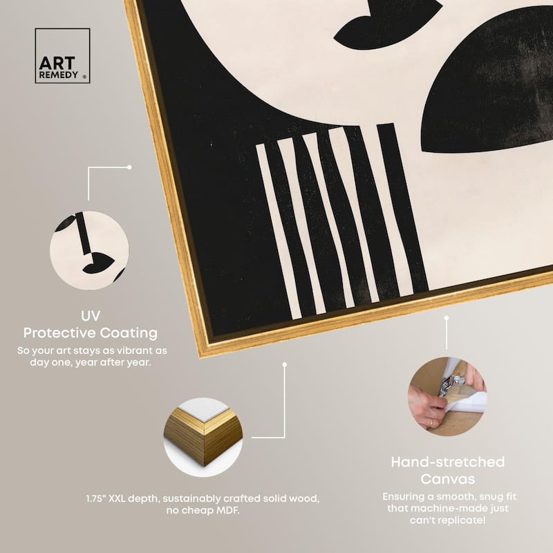 The Mask III Canvas by Art Remedy