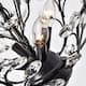 Maxax 4 - Light Unique Classic / Traditional Chandelier with Crystal Accents - MX19046-4-P