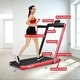 preview thumbnail 35 of 59, 2-in-1 Electric Motorized Health and Fitness Folding Treadmill with Dual Display and Bluetooth Speaker