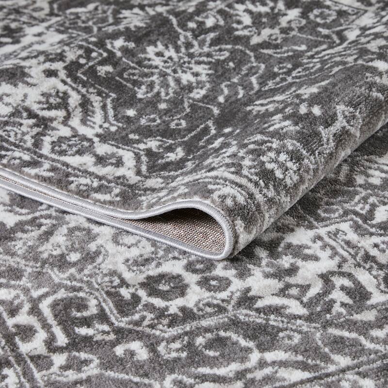 Loomaknoti Rhane Valeina Gray Area Rug