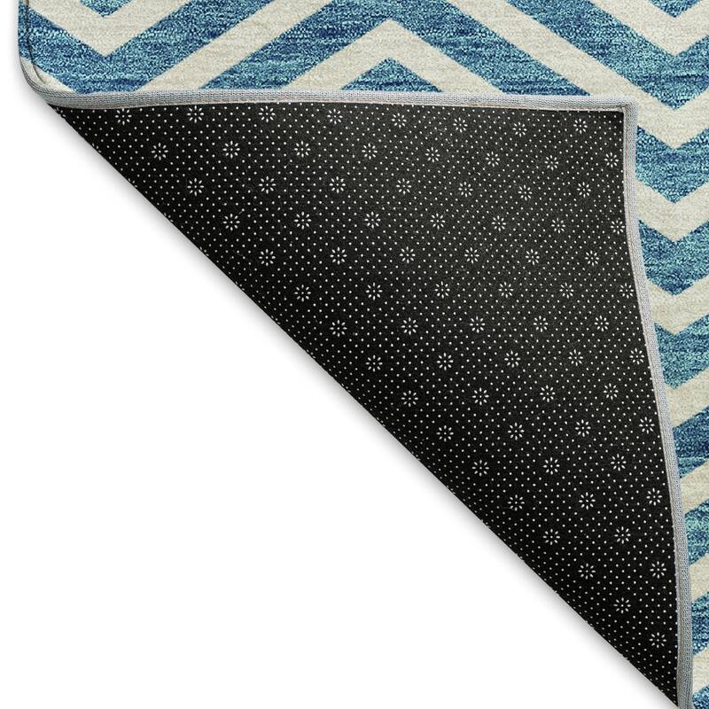 Premium Washable Super Soft Modern Chevron Mayfield Rug