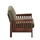 preview thumbnail 15 of 24, Hills Mission-style Oak Sofa by iNSPIRE Q Classic