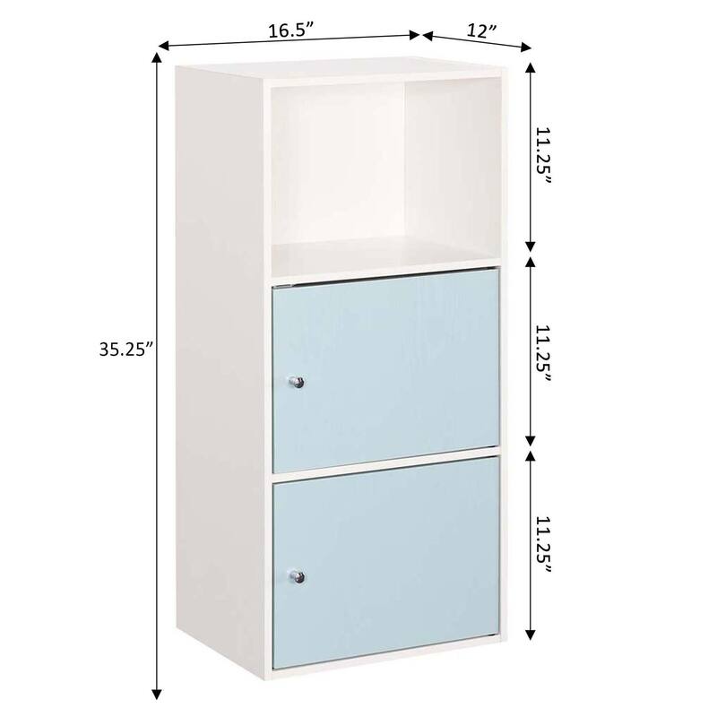 Convenience Concepts Xtra Storage 2 Door Cabinet with Shelf
