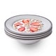 preview thumbnail 3 of 27, Portmeirion Set of 4 Potters Brushstroke Oatmeal Bowls - 6.5" (D) x 2" (H)