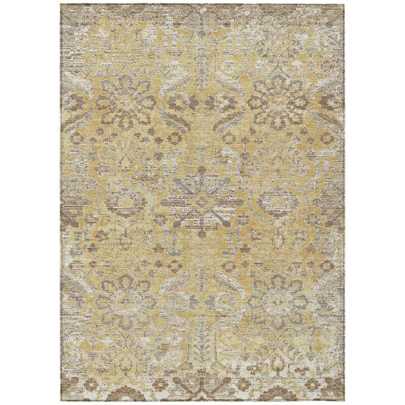 Machine Washable Indoor/ Outdoor Global Firestone Chantille Rug