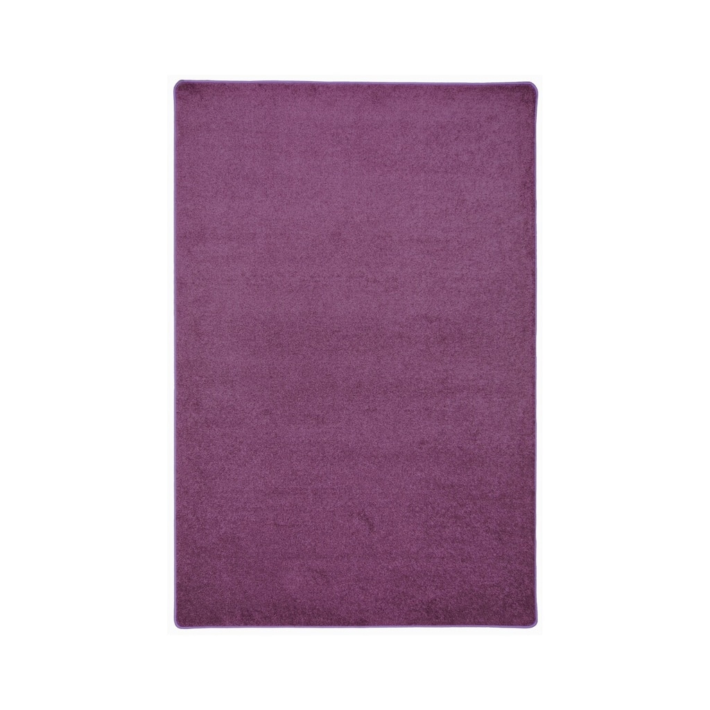 2'x6' area rug in Purple - durable soft decorative rug for home, living room & bedroom - 9'3" x 12'3"