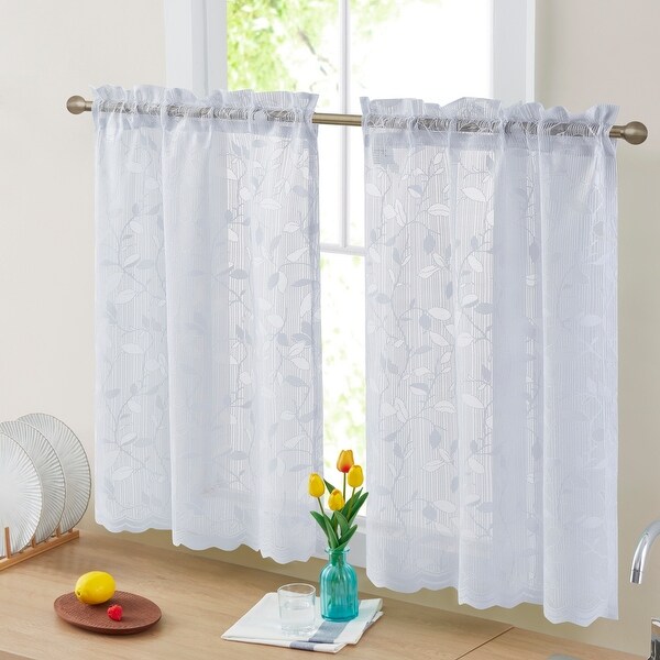 Kitchen curtain sheers 2025