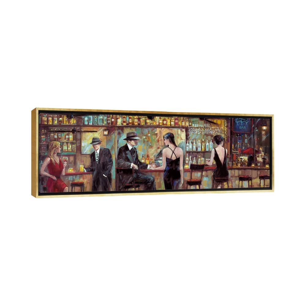 iCanvas "Happy Hour" by Ruane Manning Framed Canvas Print