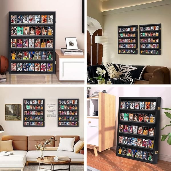 card collection display case 70 Ungraded