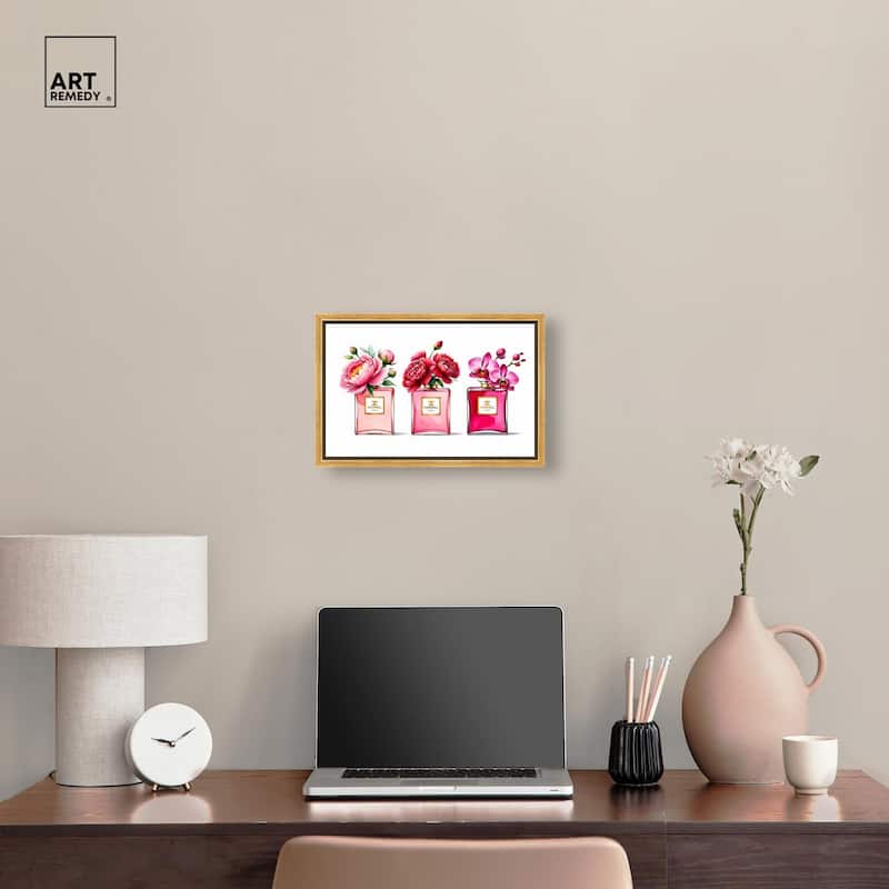 Fragrant Florals Canvas by Art Remedy