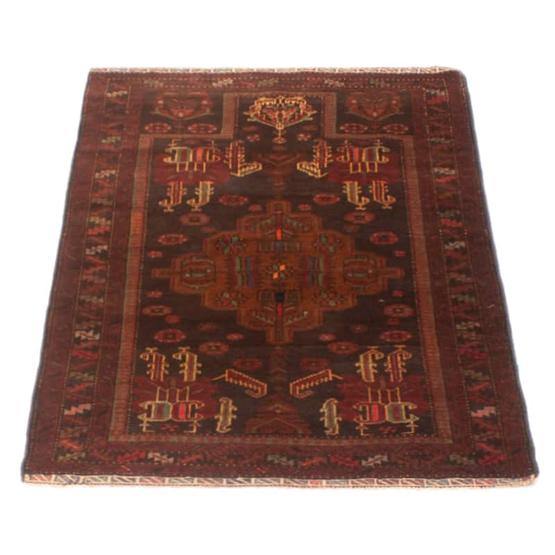 Teimani Black Rug 3'1" x 5'0" - 3'1 x 5'0