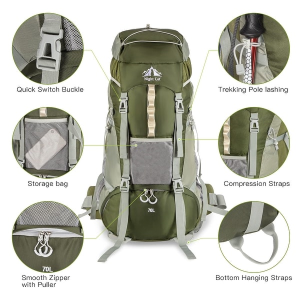 70 l travel backpack Forclaz 900 – Our team of enthusiasts designed this easily adjustable 70 L backpack for multi Farpoint Trek 70 Black